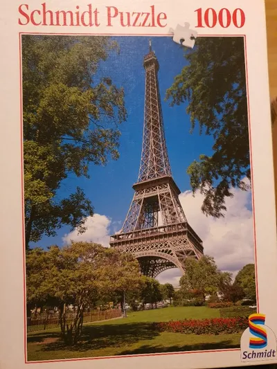 Schmidt Puzzle 1000 Teile Eiffelturm Paris Frankreich Wahrzeichen