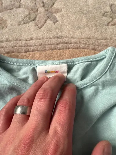 Famy Freizeitkleid Langarm Grün Gr. 146 Baumwolle Casual