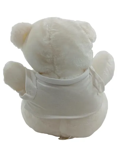 Plüschtier Eisbär Weiß mit T-Shirt Kuscheltier 25cm TheMagicTouch