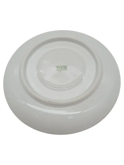Thomas Germany Untertasse Unterteller Porzellan Weiß Klassisch 15cm