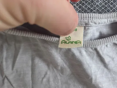 ALANA Kinder Pullover Langarmshirt Grau Zug Motiv Gr. 98 Baumwolle