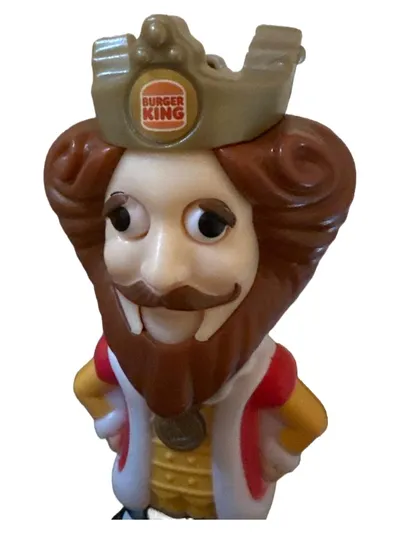 Burger King Figur König Spielzeug Sammelfigur 8 cm Mehrfarbig