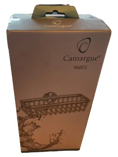 Camargue Duschkorb Aufbewahrungskorb Silber Edelstahl Modern