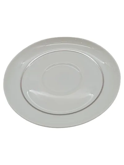 Thomas Germany Untertasse Unterteller Porzellan Weiß Klassisch 15 cm