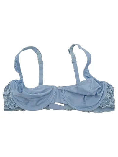 After Eden BH Damen 75A Blau Spitze Bügel Feminin Dessous