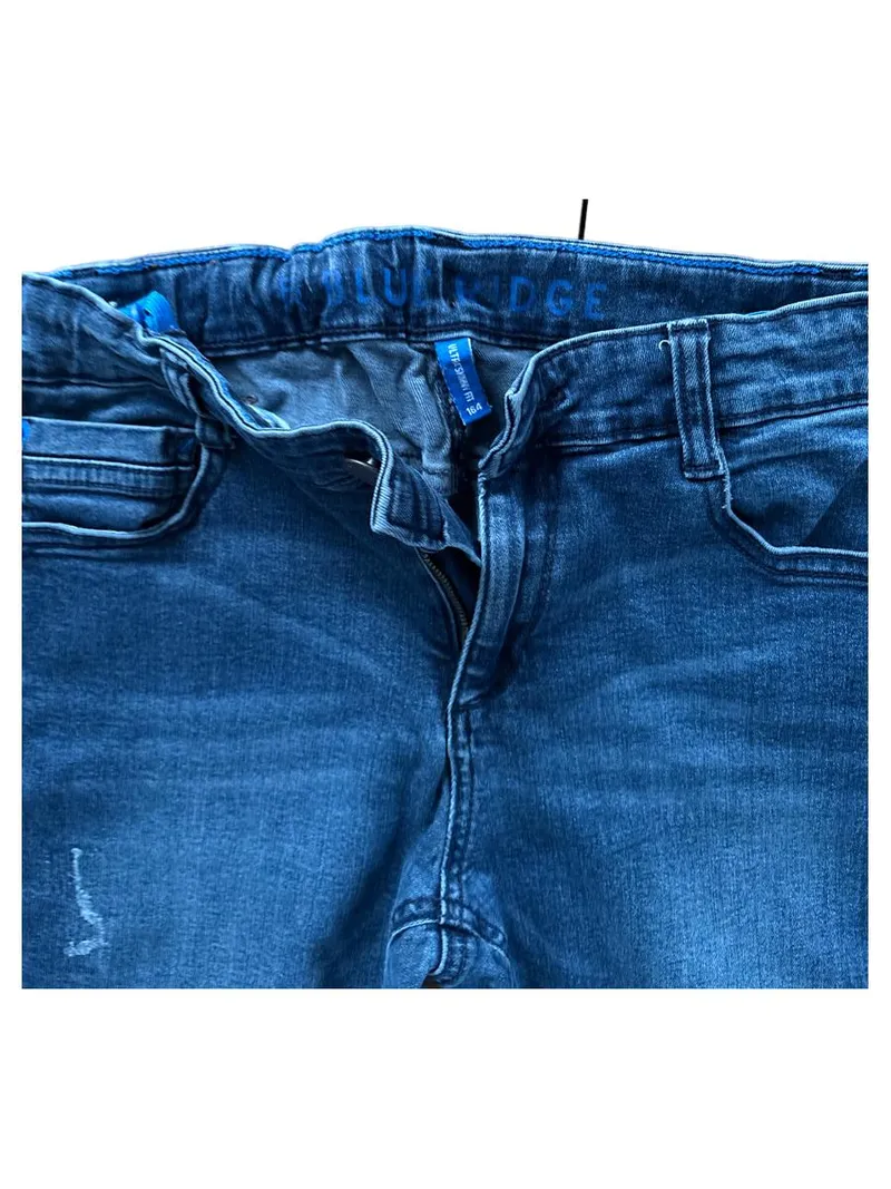 Blue Ridge Kinder Jeans Slim Fit Blau Gr. 164 3