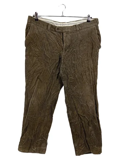 Canda Herren Cordhose Braun Gr. 50 W33 L Casual Baumwolle Regular Fit