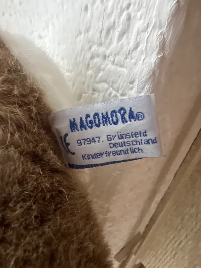 Magomora Plüschtier Hase braun 27cm Kuscheltier Kaninchen