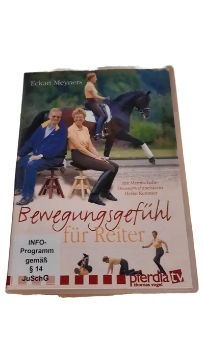 DVD Bewegungsgefühl für Reiter Eckart Meyners Heike Kemmer Pferdia TV Reitsport