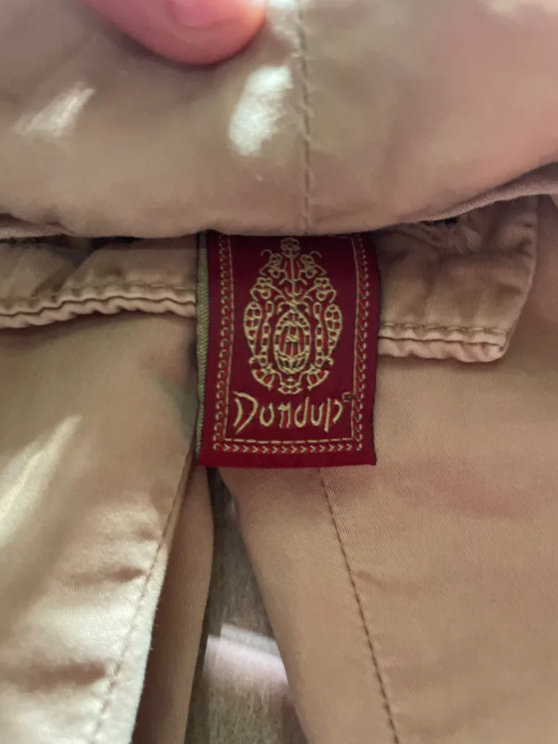 Dondup Damen Stoffhose Gr. 40 W31 Beige Casual Baumwolle 5