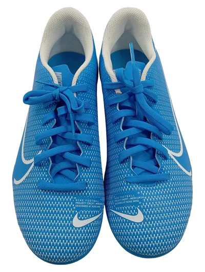 Nike Mercurial Vapor Fussballschuhe Kinder Gr. 38.5 Blau FG Nocken