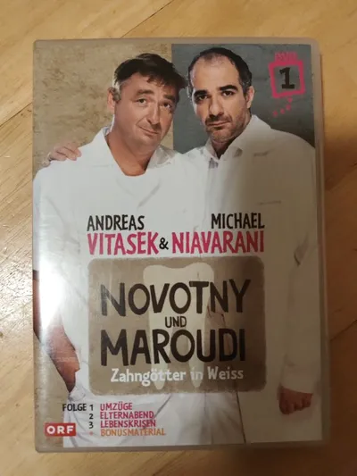 Novotny und Maroudi - Zahngötter in Weiss DVD 1 Vitasek Niavarani ORF Serie