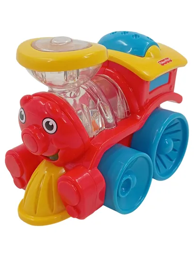 Fisher-Price Spielzeug Eisenbahn Nachziehspielzeug Zug Lokomotive Mehrfarbig