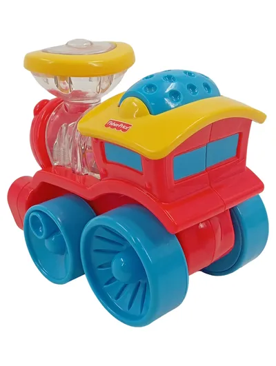 Fisher-Price Spielzeug Eisenbahn Nachziehspielzeug Zug Lokomotive Mehrfarbig