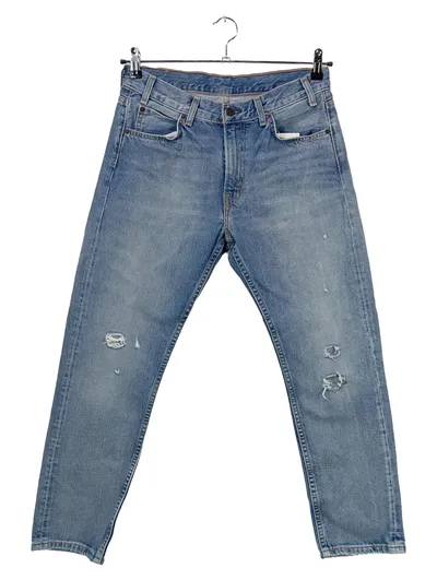 Levi's Damen Destroyed Jeans W29 Hellblau Used Look Distressed