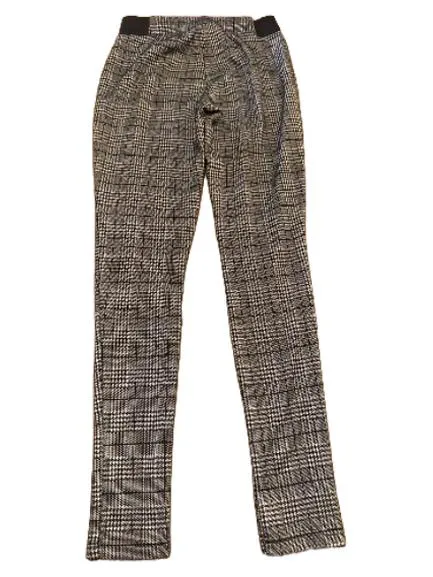 Blind Date Damen Stoffhose Kariert Grau Gr. 34 W26 XS Business Stretch 3