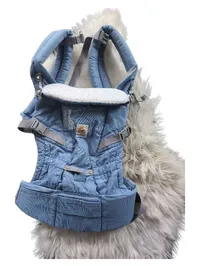 Ergobaby Omni 360 Babytrage Sophie la Girafe Edition Baumwolle Blau 1