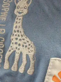 Ergobaby Omni 360 Babytrage Sophie la Girafe Edition Baumwolle Blau 6