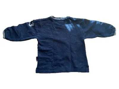 Salt & Pepper Sweatshirt Kinder Blau Gr. 104, 110 Langarmshirt Baseball