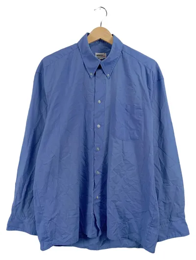 Boule Business Hemd Herren Langarm Blau Gr. 52 XL Baumwolle