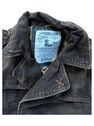 Timberland Cordjacke Kinder Braun Gr. 40, 140