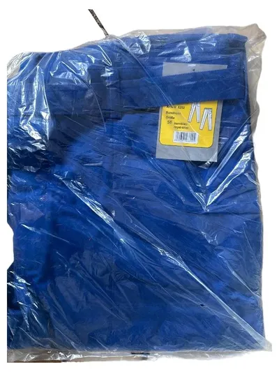 teXXor Bundhose Arbeitshose Gr. 58 Royal-Blau Baumwolle Berufskleidung