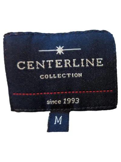 Centerline Collection Herren Pullover V-Ausschnitt Grau Meliert Gr. M
