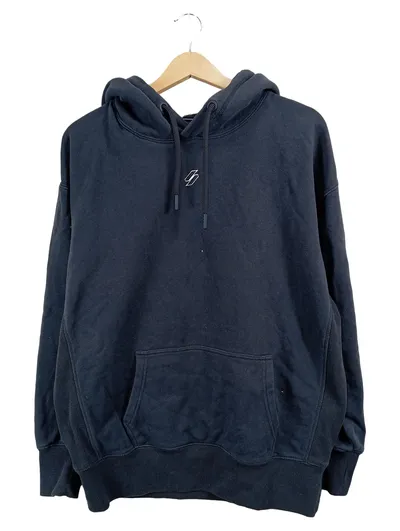 Superdry Herren Kapuzenpullover Hoodie Blau Gr. XS, S 100% Baumwolle