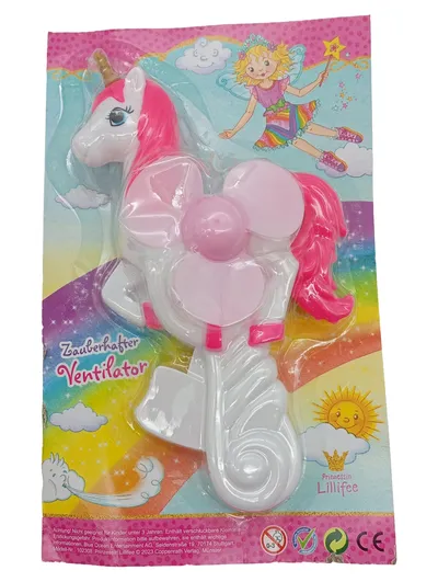 Prinzessin Lillifee Zauberhafter Ventilator Einhorn Pink Handventilator
