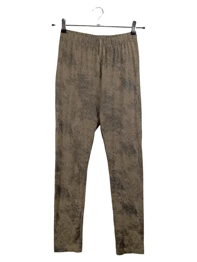 Amy Vermont Damen Leggings Hose Gr. 36 Oliv Abstrakt Stretch