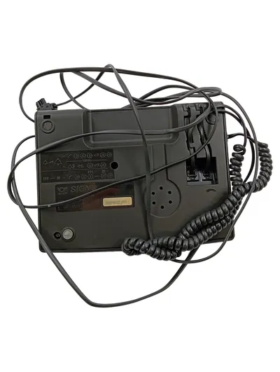 Telekom Signo Schnurgebundenes Festnetztelefon Schwarz Analog Vintage