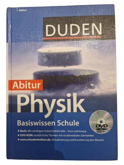 Duden Abitur Physik Basiswissen Schule Buch DVD-ROM Oberstufe