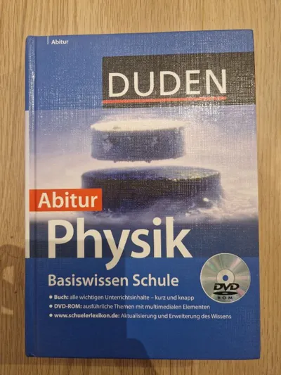 Duden Abitur Physik Basiswissen Schule Buch DVD-ROM Oberstufe