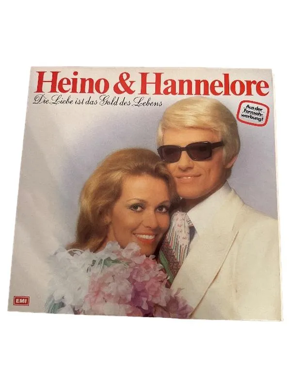 Heino & Hannelore - Die Liebe ist das Gold des Lebens LP Vinyl EMI 1