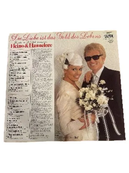 Heino & Hannelore - Die Liebe ist das Gold des Lebens LP Vinyl EMI 2