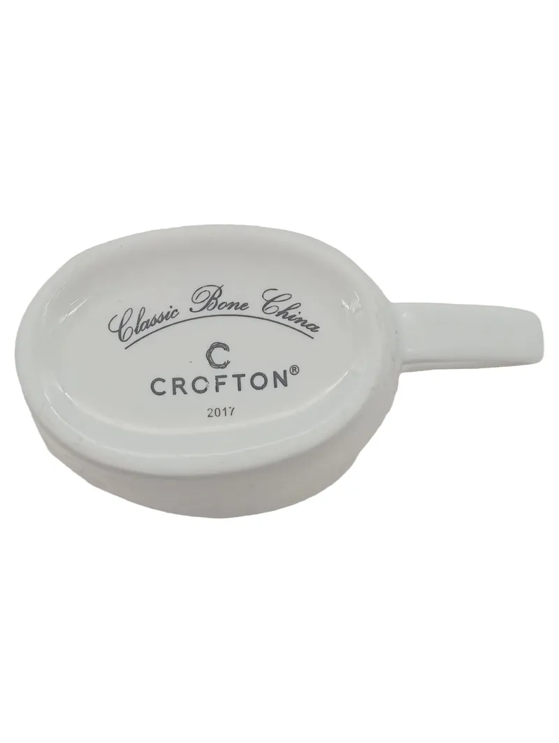 Crofton Saucieren-Kännchen Classic Bone China Porzellan Weiß 300ml 2