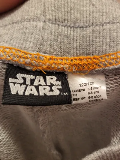 Star Wars BB-8 Jogginghose Kinder Gr. 122-128 Grau Sporthose