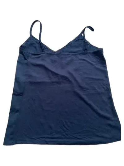 Cache Cache Damen Top Schwarz Gr. M Viskose Spitze Träger