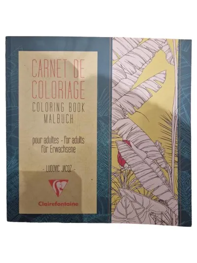Clairefontaine Malbuch Erwachsene Coloring Book Ludovic Jacqz Hobbybuch Deutsch