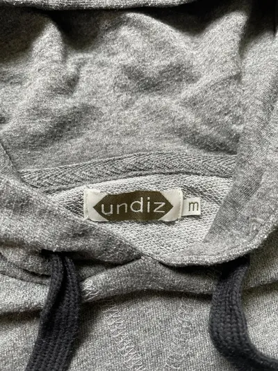 Undiz Damen Pullunder Kapuze Girl Gang Grau Streetwear Gr. M