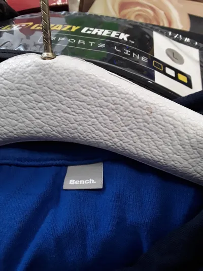 Bench. Kapuzenpullover Hoodie Kinder Gr. 176/182 Blau Team Bench Langarm