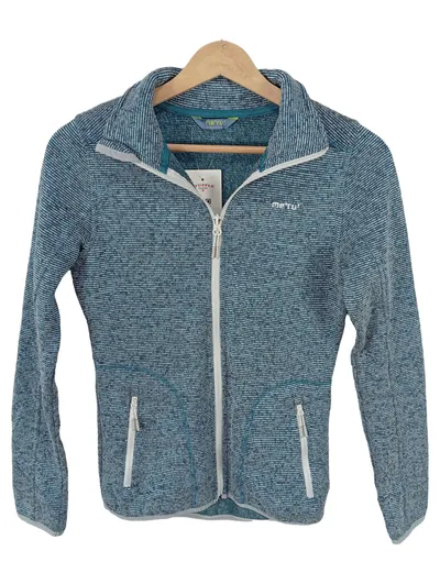 Meru Fleecejacke Kinder Gr. 161, 164 Petrol Outdoor Jacke