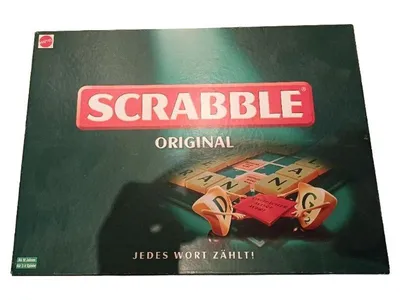 Scrabble Original Mattel Brettspiel Wortspiel Gesellschaftsspiel Klassiker