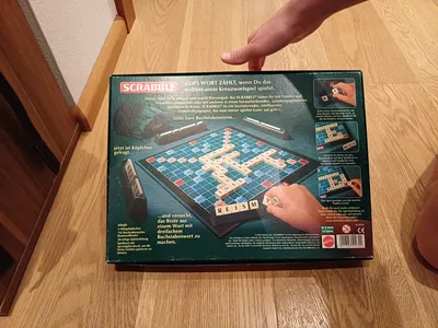 Scrabble Original Mattel Brettspiel Wortspiel Gesellschaftsspiel Klassiker