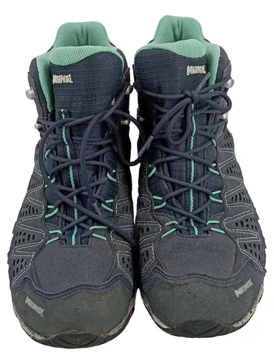 Meindl Outdoorschuhe Wanderschuhe Damen Blau Gr. 39 Gore-Tex