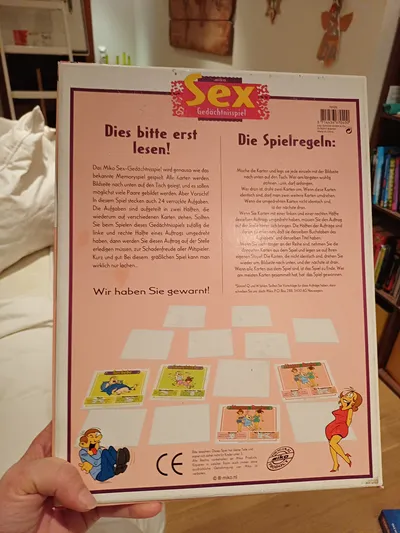 Miko Sex Gedächtnisspiel Partyspiel für Erwachsene Kartenspiel Spaß