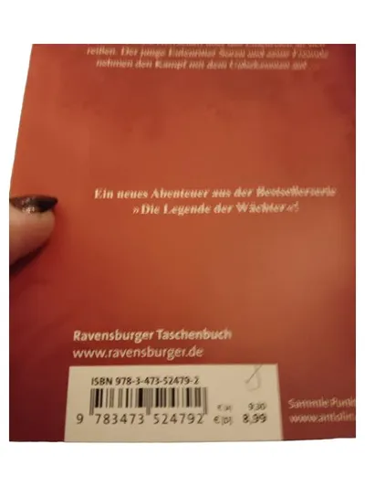 Ravensburger Die Legende der Wächter Abenteuerroman Fantasy Buch