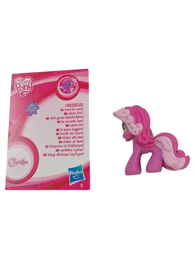 Hasbro My Little Pony Cheerilee Sammlerfigur Pink 5 cm