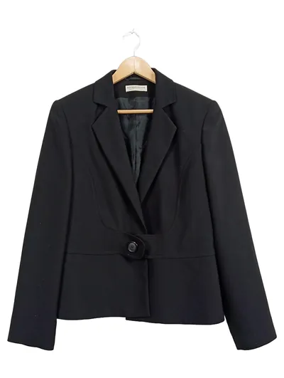 Your Sixth Sense Damen Blazer Gr. 38 Schwarz Business Classic