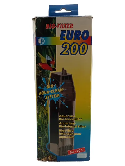 Euro-Light EURO 200 Aquarium Bio-Innenfilter Pumpe 30-70L Schwarz